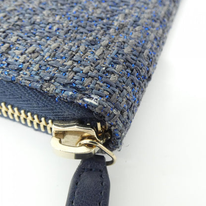 Chanel Deauville Line Canvas Long Wallet