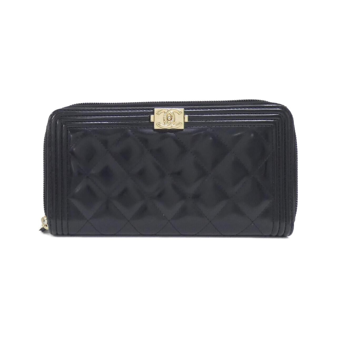 Chanel Boy Chanel Calfskin Long Wallet