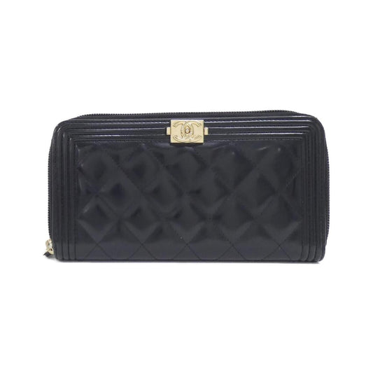 Chanel Boy Chanel Calfskin Long Wallet