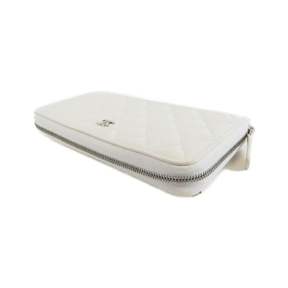 Chanel Timeless Classic Caviar Skin Long Wallet