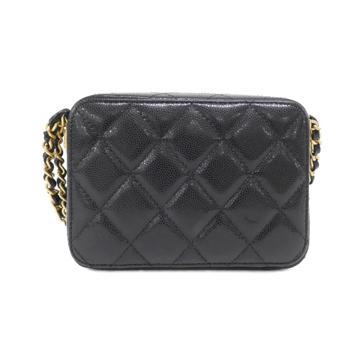 Chanel AP2858 Caviar Skin Chain Clutch