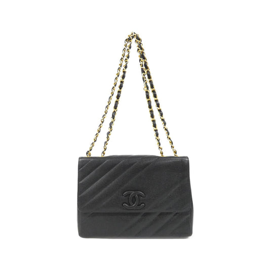 Chanel Caviar Skin Vintage Shoulder Bag