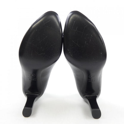 Chanel G32486Y51072 Lambskin Patent Calfskin Pumps