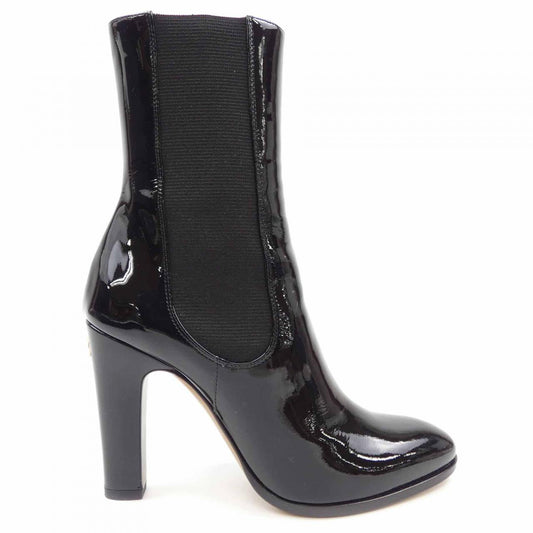 Chanel G30090X31136 Patent Calfskin Long Boots