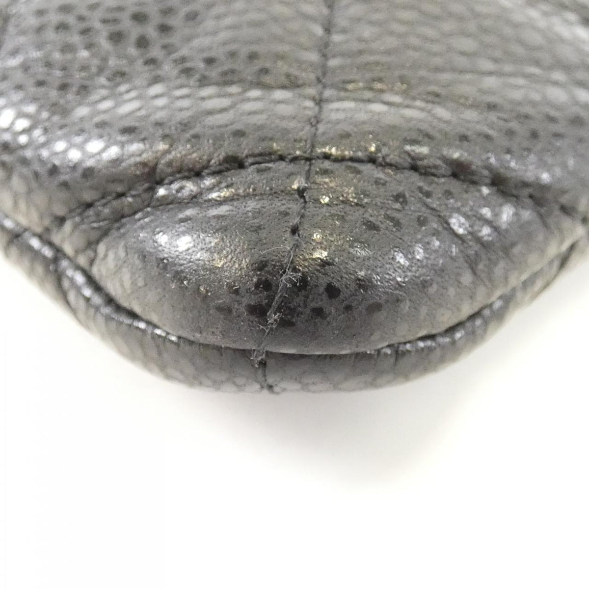 Chanel Timeless Classic Caviar Skin Pouch