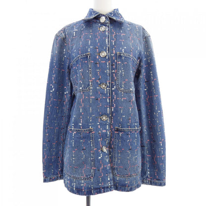 Chanel METIERS D’ART LOOK 38 Denim Jacket