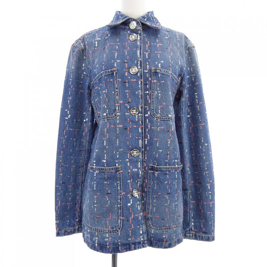 Chanel METIERS D’ART LOOK 38 Denim Jacket