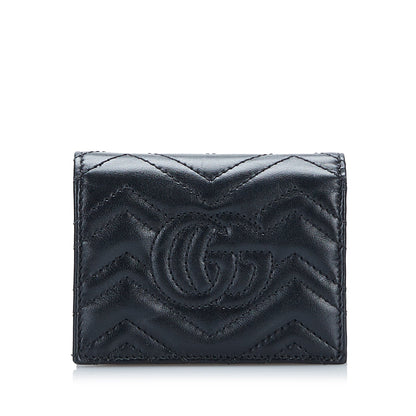 Gucci GG Marmont Matelasse Compact Wallet Small Wallets