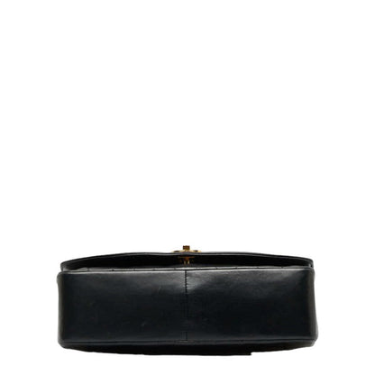 Chanel Mattress Diana 25 Chain houlder Bag Black Leather Lady Chanel