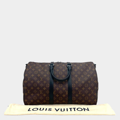 LOUIS VUITTON Monogram Macassar Keepall Bandoulière 45