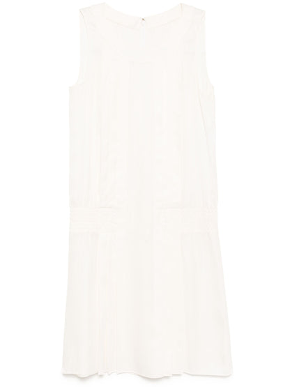 White Silk Dress