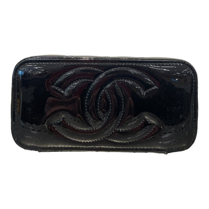 Chanel Cross Body Bag Leather BLK