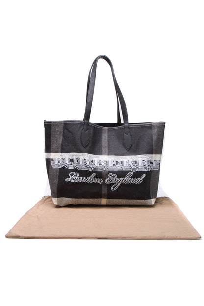 Reversible Medium Doodle Tote Bag