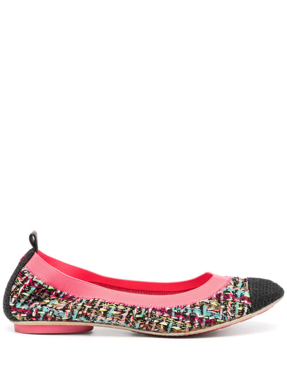 Tweed Ballet Flats