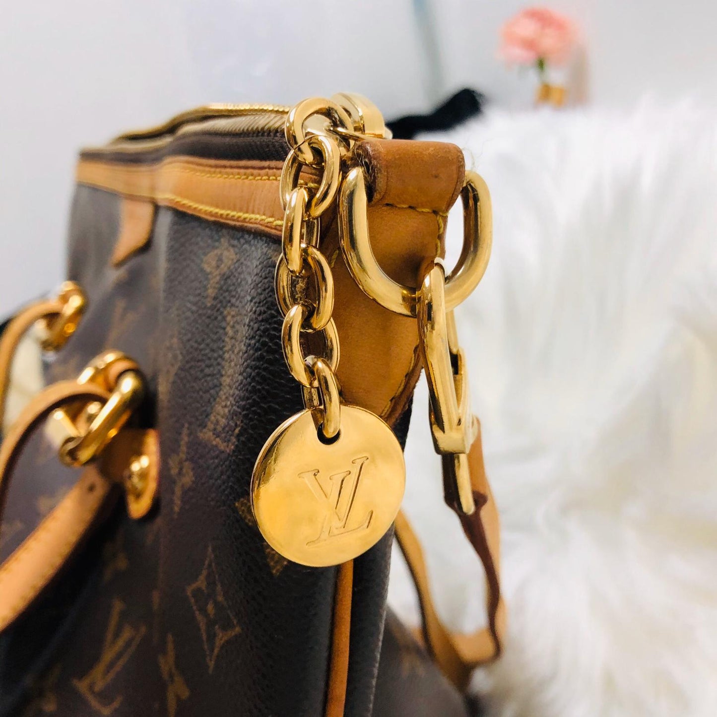 Louis-Vuitton Palermo GM Monogram Coated Canvas Bag