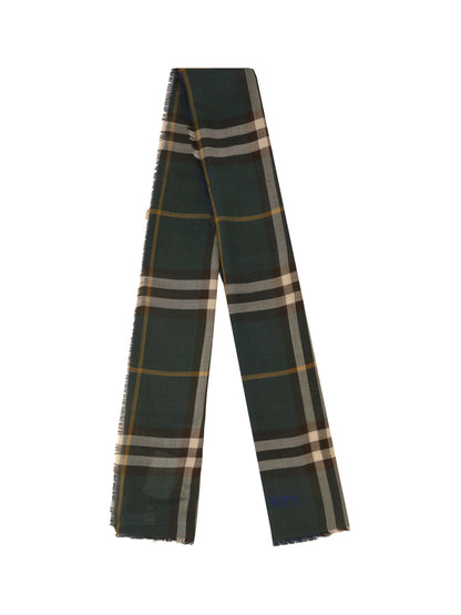 Burberry Women Check Gauz Scarf