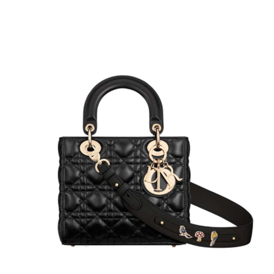 Dior Small Lady Dior My ABCDior small (Black, pink, white, all black)