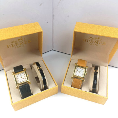Hermès Watche and Bangle Set