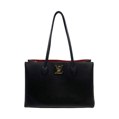 Louis Vuitton Black Lockme Shopper Tote