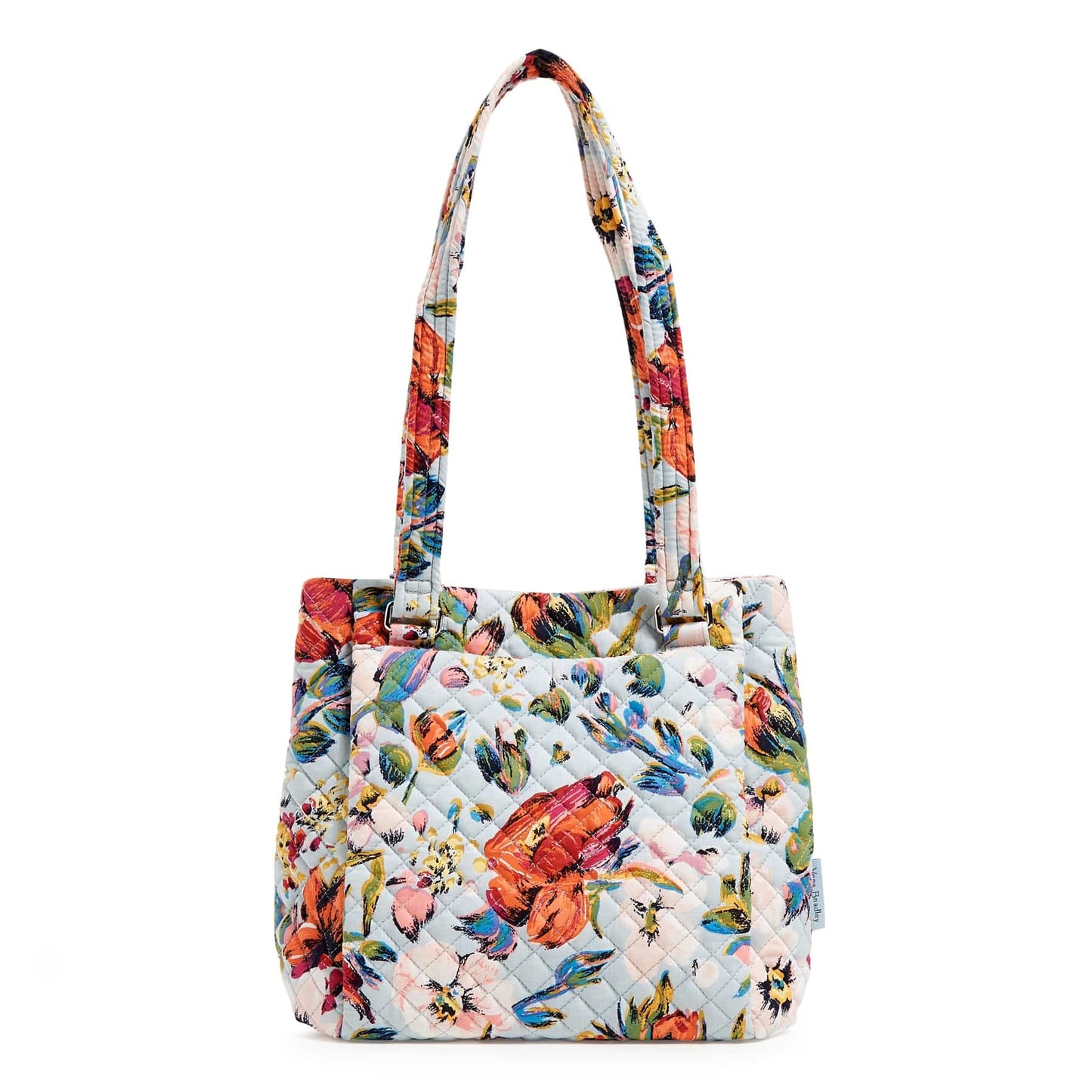 Multi-Compartment Shoulder Bag-Sea Air Floral-Image 1-Vera Bradley