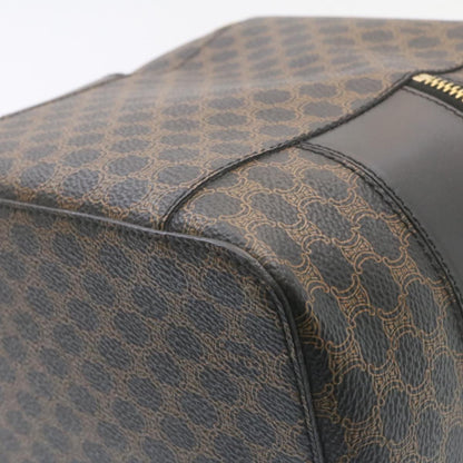 Celine Macadam Canvas Vanity Cosmetic Pouch Black  28799A