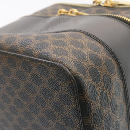 Celine Macadam Canvas Vanity Cosmetic Pouch Black  28799A