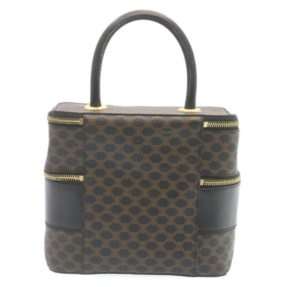 Celine Macadam Canvas Vanity Cosmetic Pouch Black  28799A