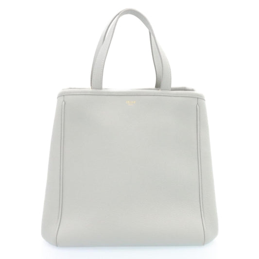 Celine Small fold Cabas Hand Bag 2way Shoulder Bag Light Blue  28800