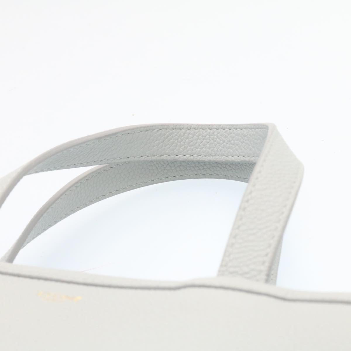Celine Small fold Cabas Hand Bag 2way Shoulder Bag Light Blue  28800