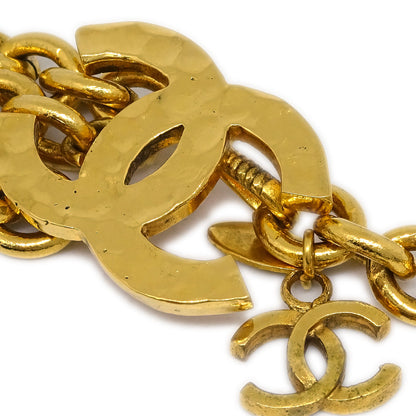 Chanel CC Gold Chain Belt 684 Small Good