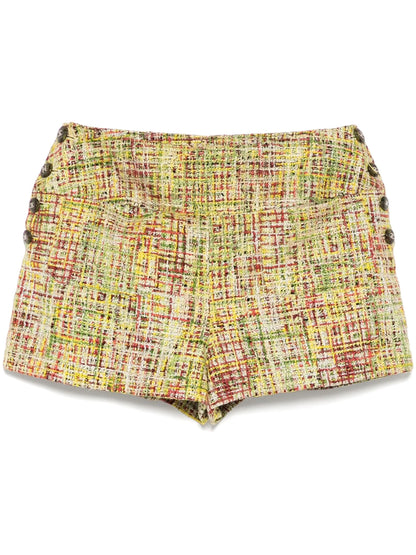 Multicolour Tweed Shorts