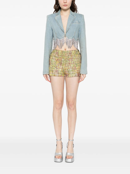 Multicolour Tweed Shorts