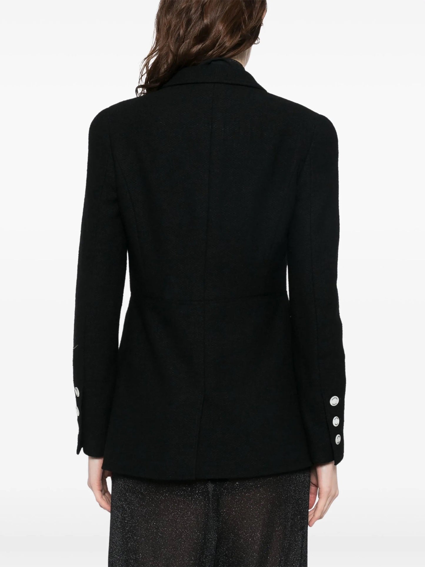 Navy Double-Breasted Blazer