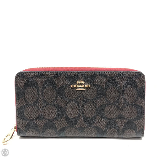 Wallet Designer By Coach, Size: Medium