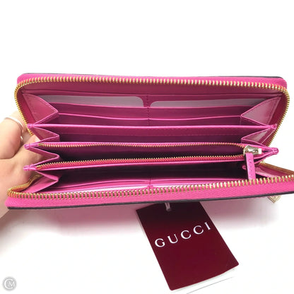 Wallet Luxury Designer By Gucci, Size: Large