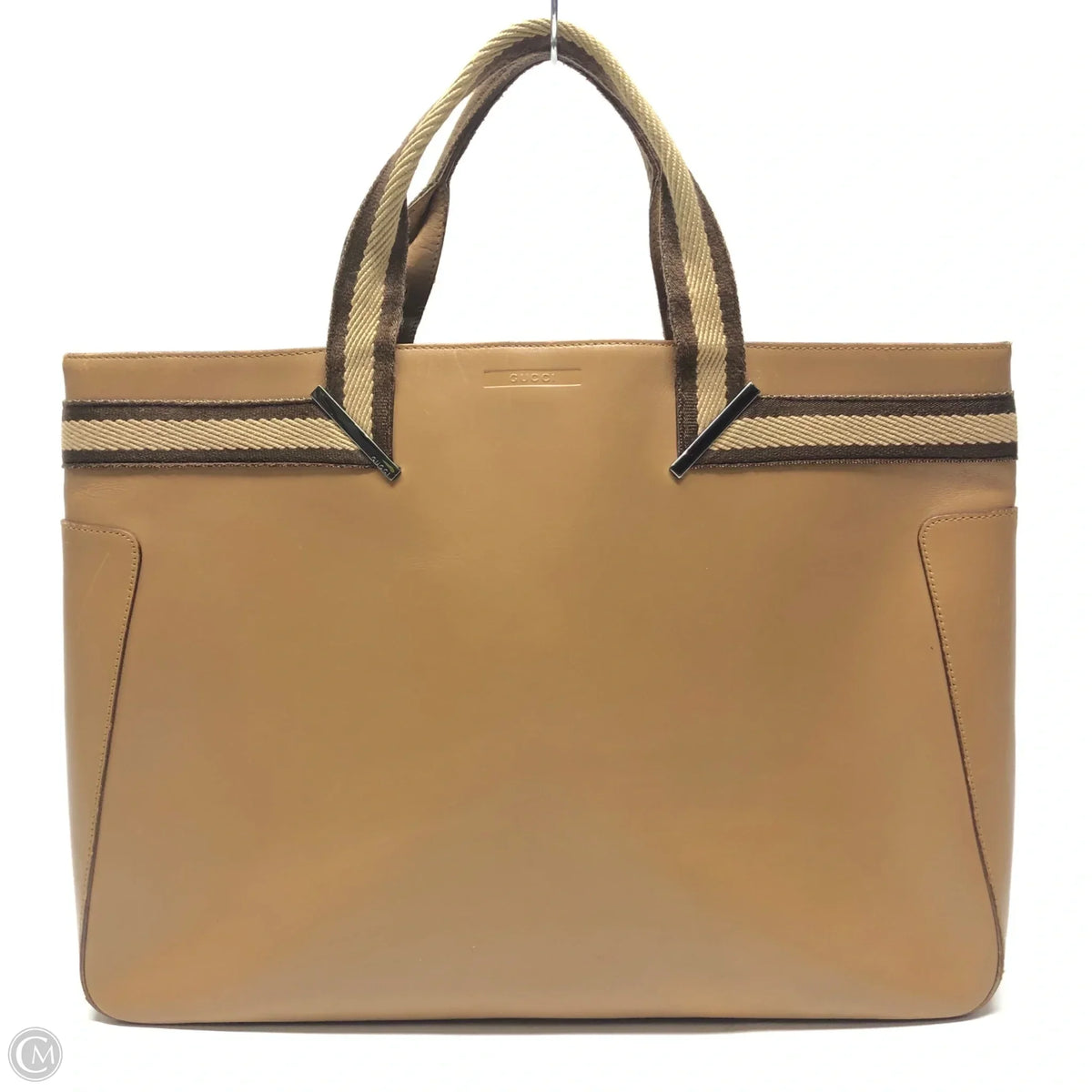 Tote Luxury Designer By Gucci, Size: Medium