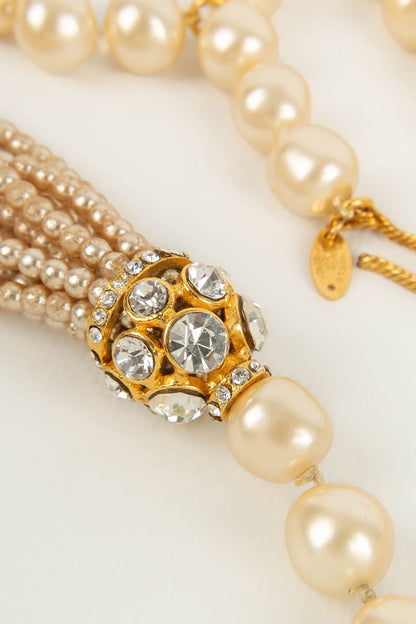 Ceinture perles Chanel 1980's