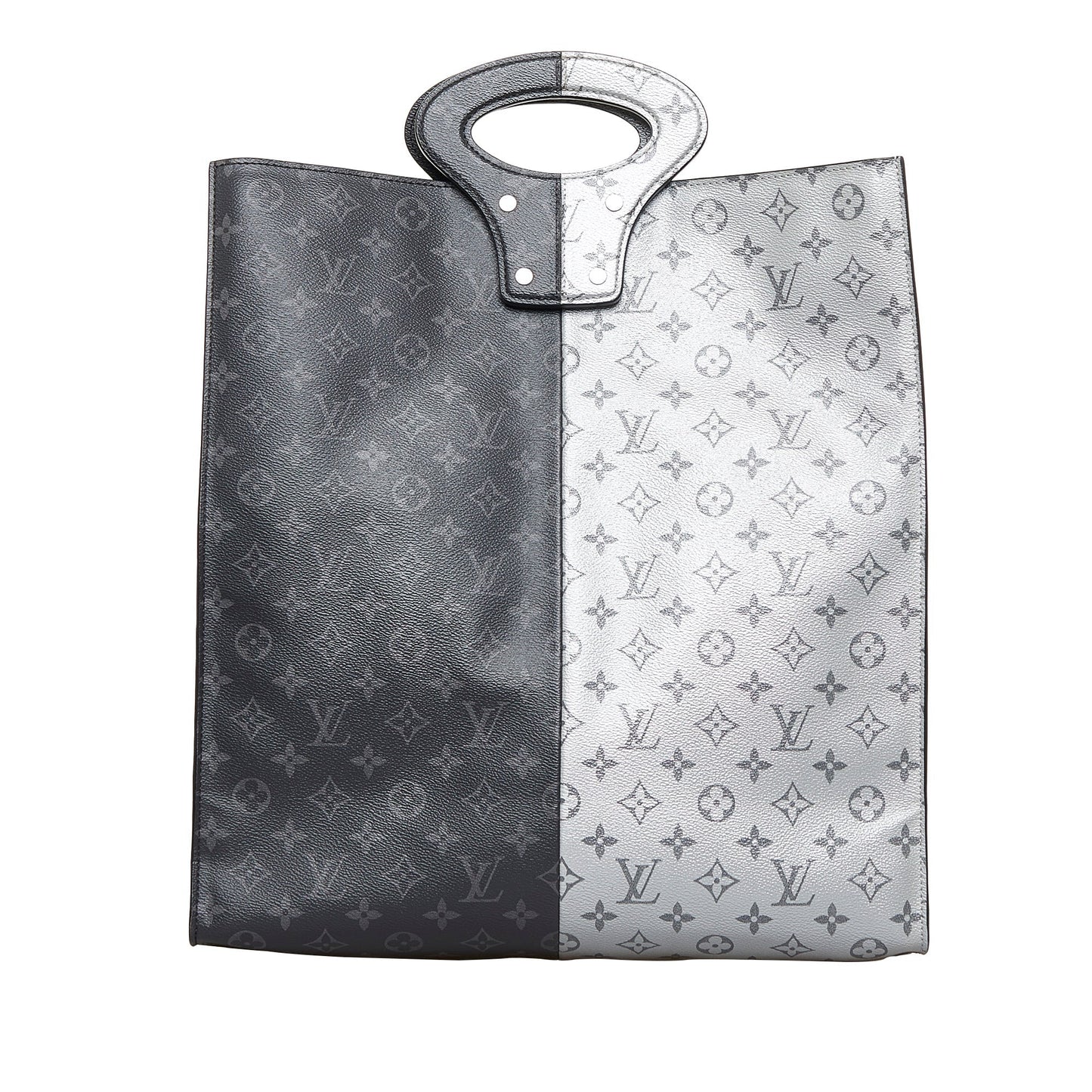 LOUIS VUITTON Split Monogram Eclipse North South Tote Tote Bag