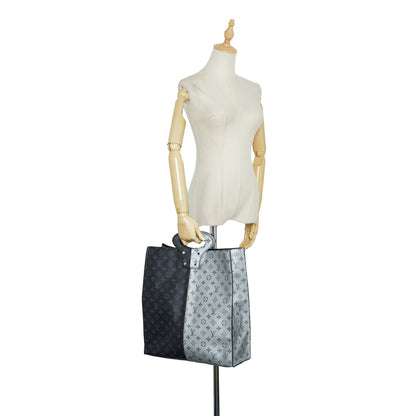 LOUIS VUITTON Split Monogram Eclipse North South Tote Tote Bag