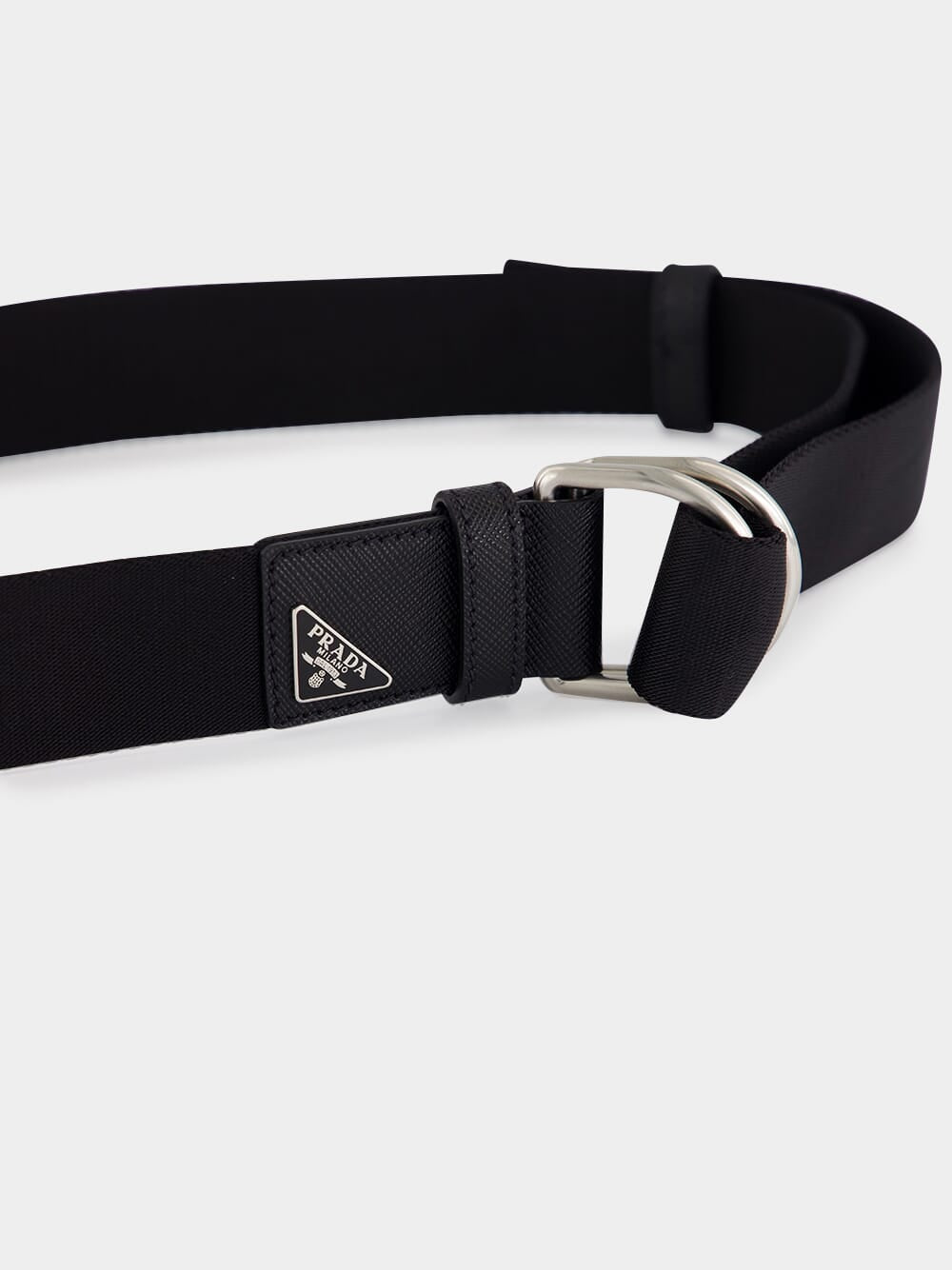 Black Woven Re-Nylon Belt