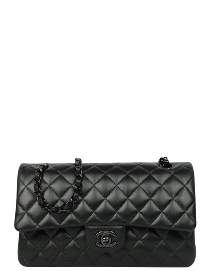 Chanel '24 SO BLACK Lambskin Medium Double Flap Bag