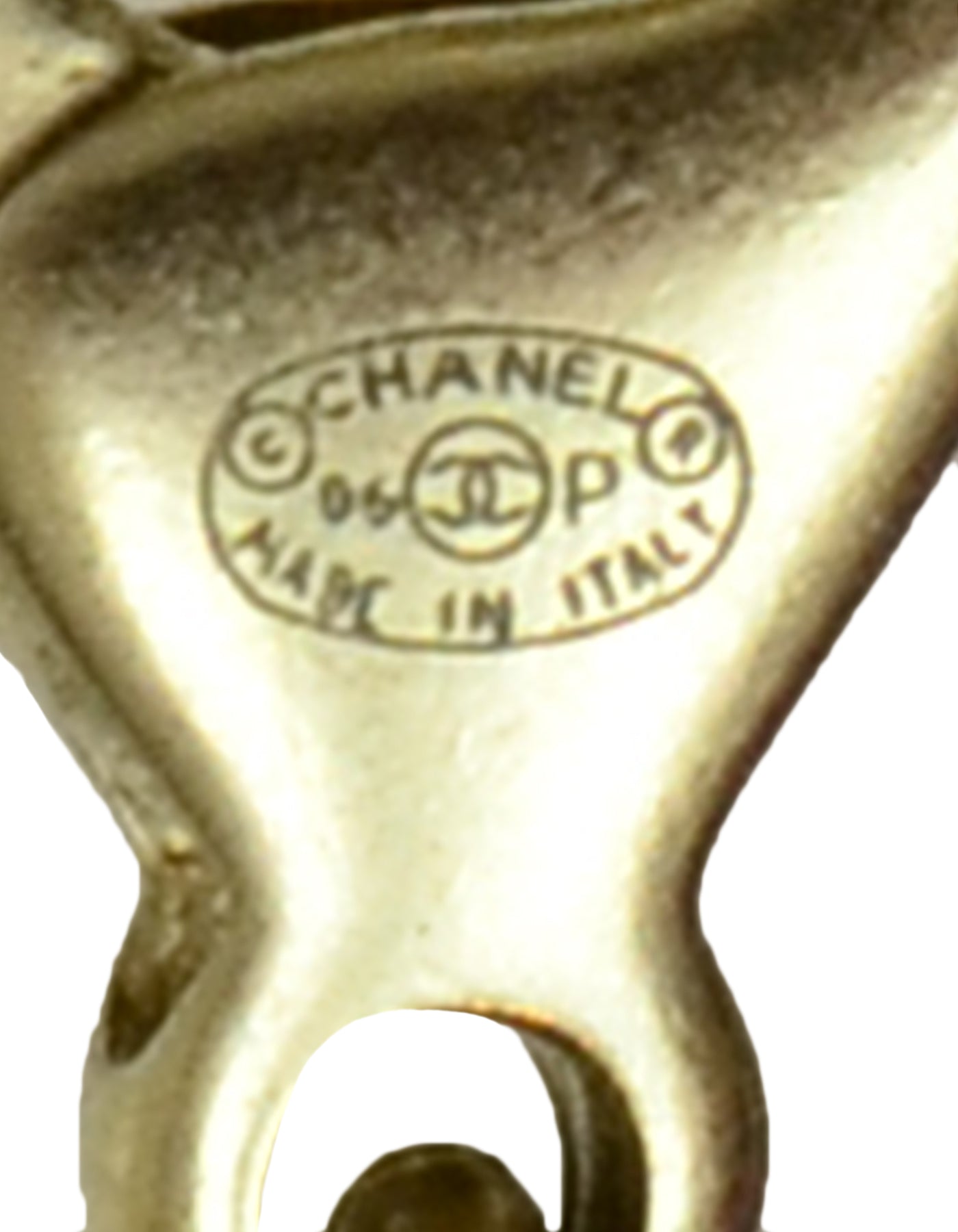 Chanel Pearl CC Necklace with Filigree Detailing