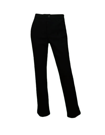 Chanel Black Wool Pants w/ Pockets sz 36