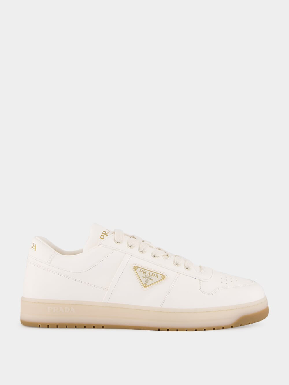 Ivory Downtown Nappa Leather Sneakers