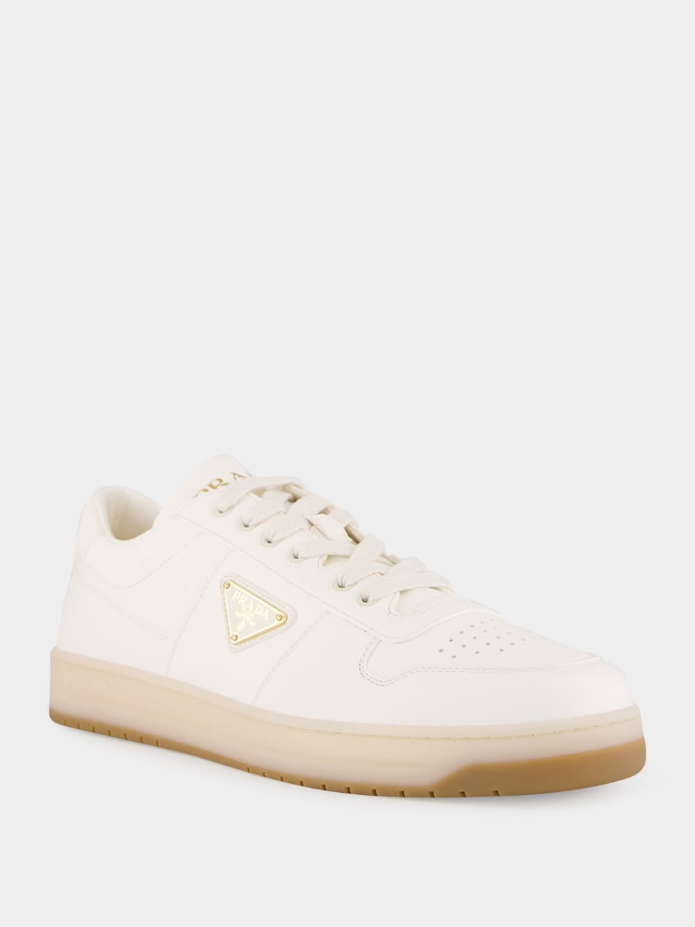 Ivory Downtown Nappa Leather Sneakers