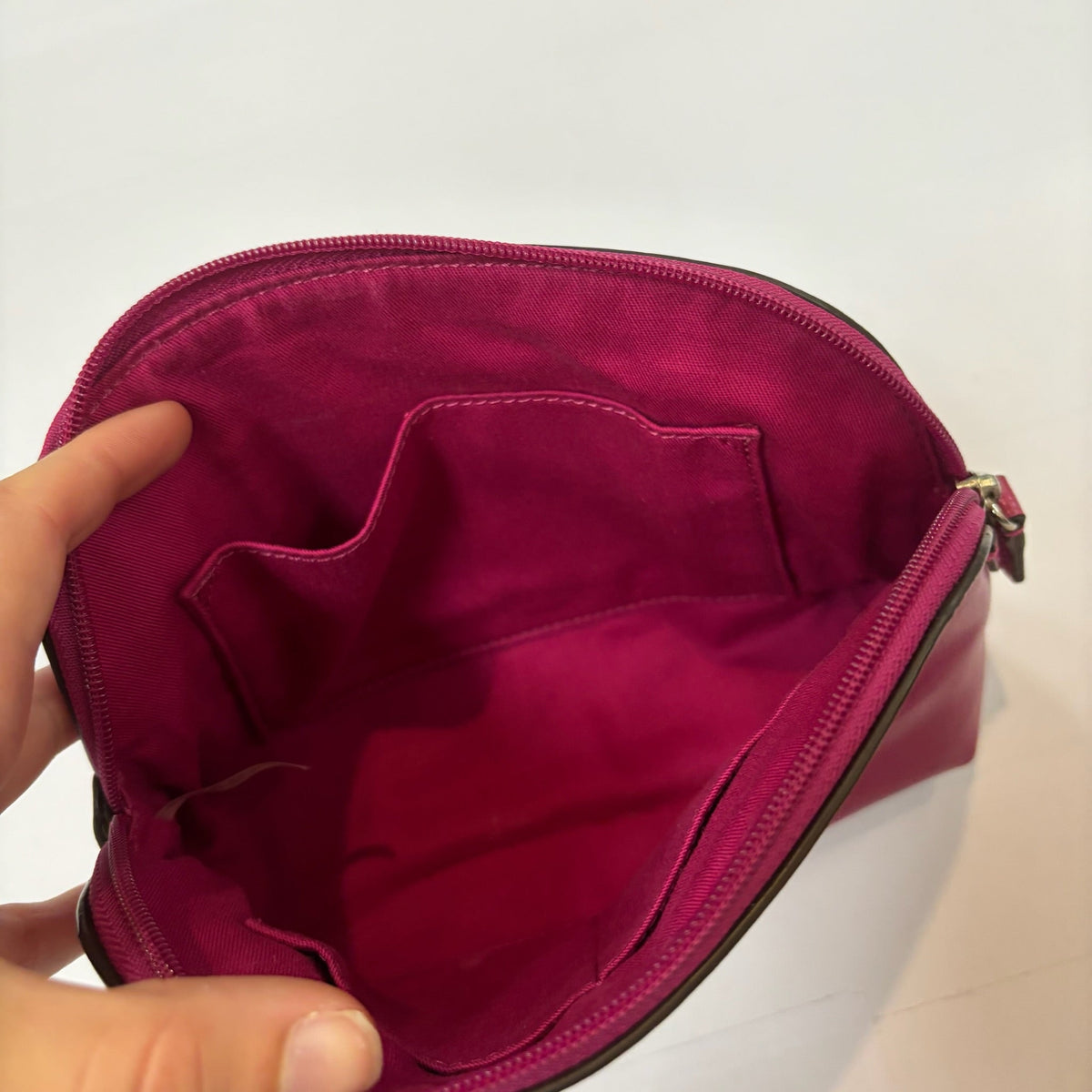 Makeup Bag Designer By Coach, Size: Medium