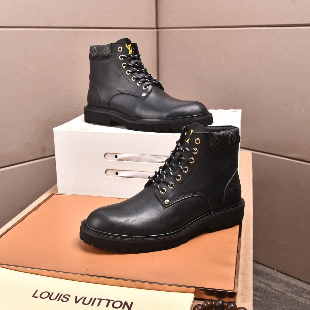 Louis Vuitton ankle shoes boots