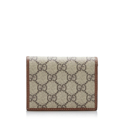 Gucci GG Supreme Horsebit 1955 Wallet Small Wallets