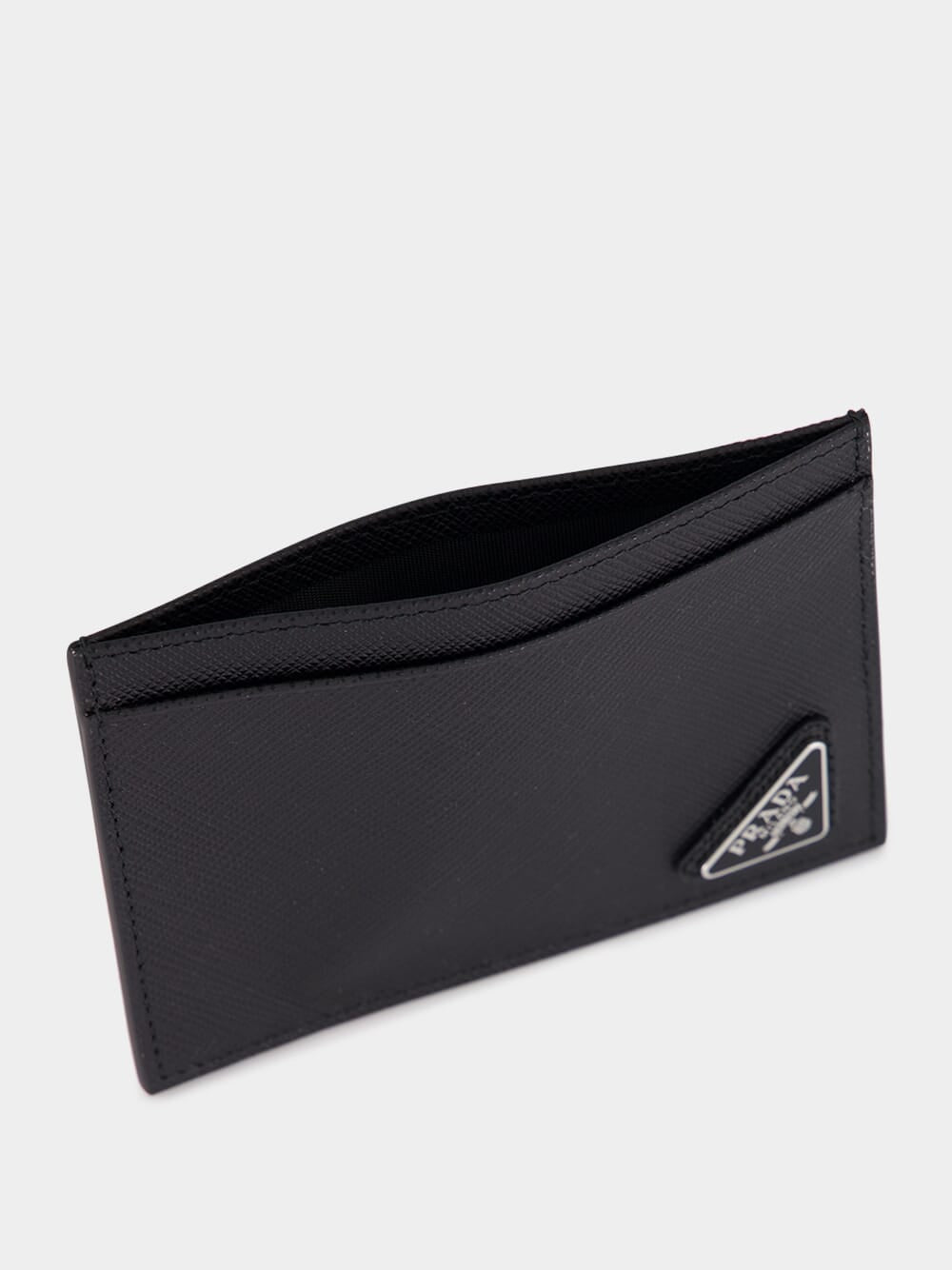 Black Calf Leather Card Holder