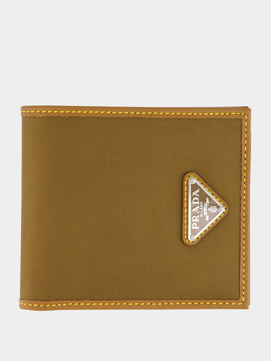 Brown Re-Nylon Wallet